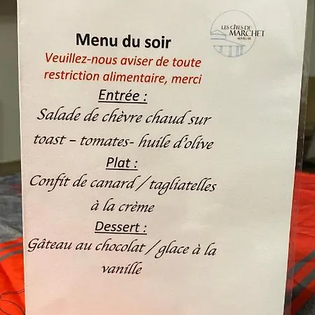 D'hotes De Marchet Nocleg ze śniadaniem 4*